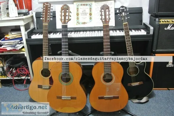 Clases Online de Guitarra Clasica y Guitarra Electrica