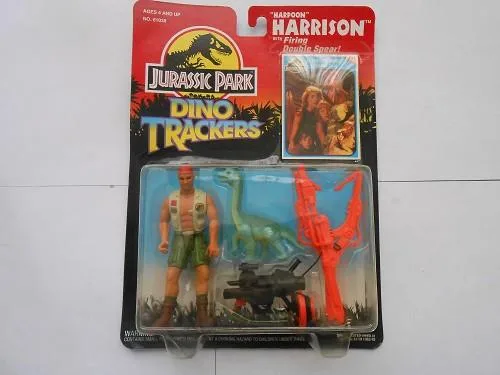 JURASSIC PARK SERIES 2 DINO TRACKERS HARPOON HARRISON W FIRING S