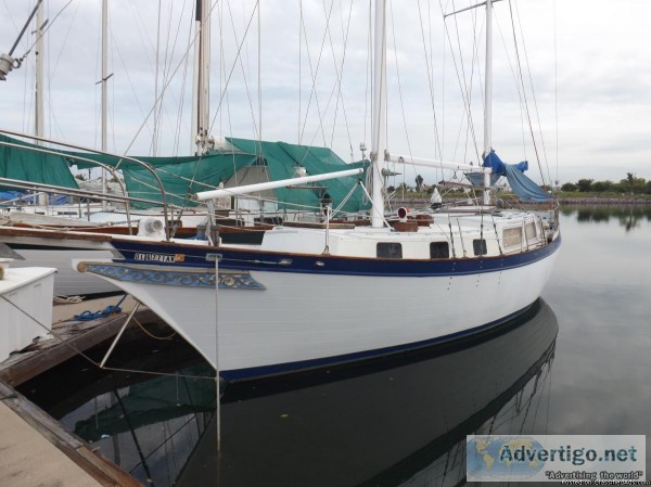 Down East 38 ketch for sale in paradise