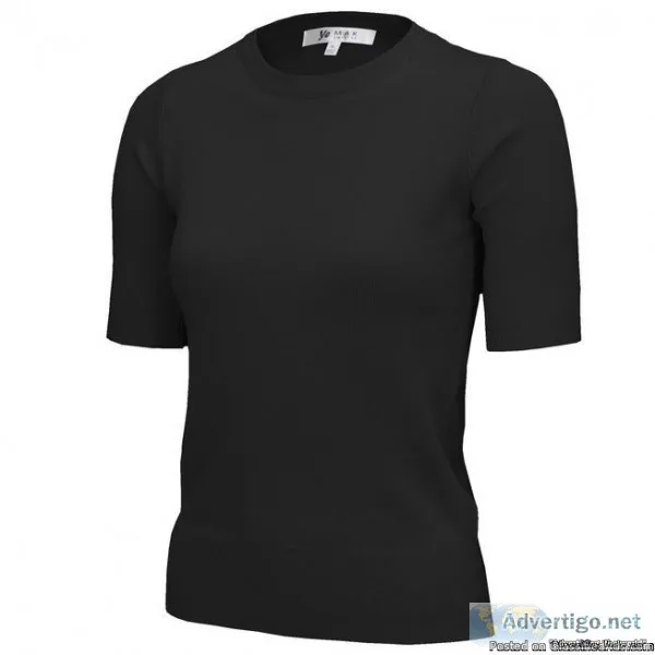 Yemak Sweater  Women s Daily 12 Sleeve Slim-Fit Pullover Sweater