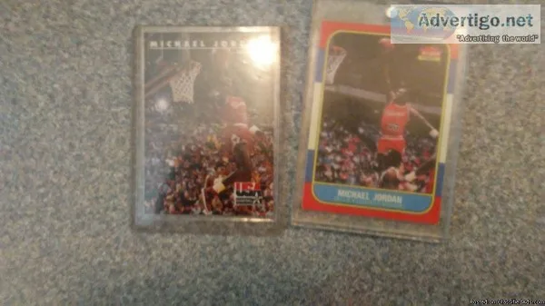 Michael Jordan 86 87 Fleer rookie card