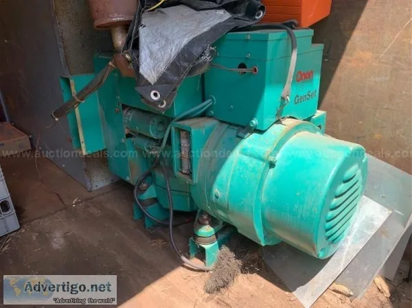 Onan Electric Power Generator - Natural Gas - 3 Phase