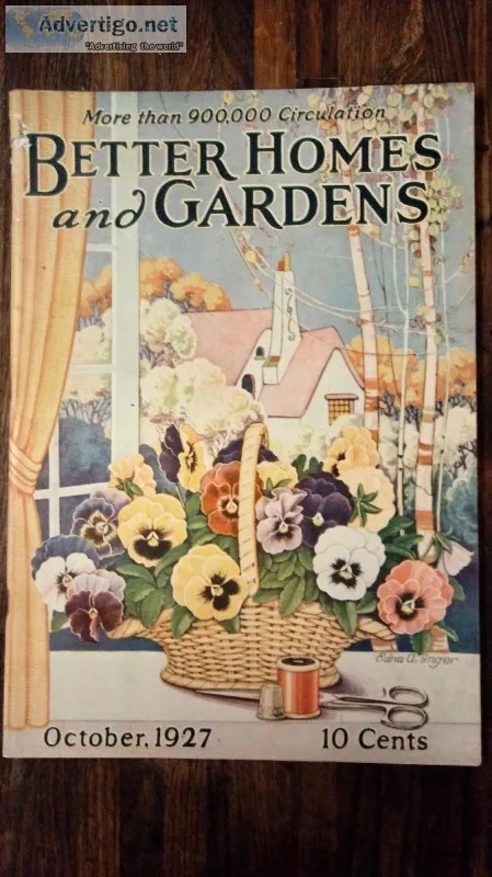 Oct 1927 Better Homes and Gardens Magazine