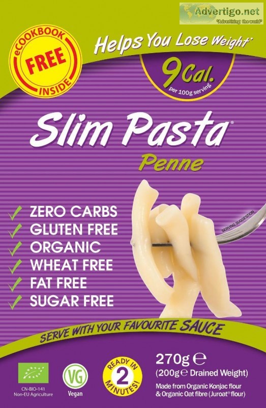 Buy Now - Original Eatwater Konjac Slim Pasta Penne Online In UK