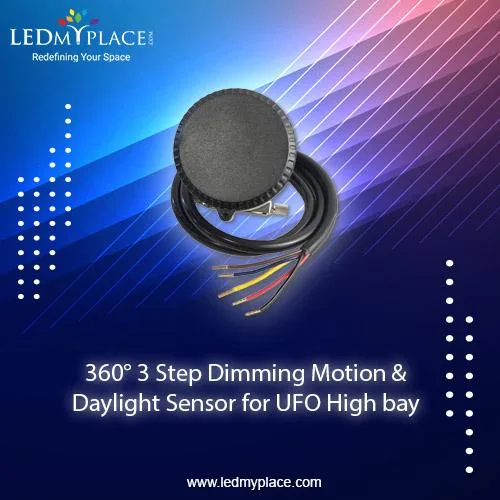 UFO LED High Bay With Dimming Motion Sensor - For Greater Effici