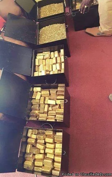 Gold and Diamonds Available in large quantity
