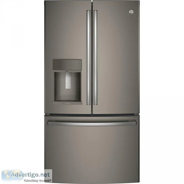 GE&reg ENERGY STAR&reg 25.7 Cu. Ft. French-Door Ice and Water Re
