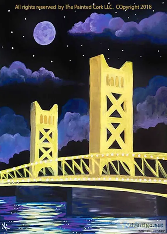 Sacramento Studio 817 Tower Bridge Nightscape