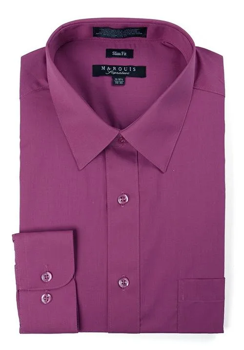Basic Dress Shirt Magenta