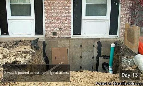 Basement Foundation and Concrete Services in Cook County