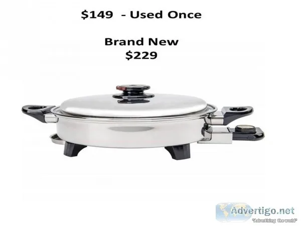 Electric Oil Core Skillet