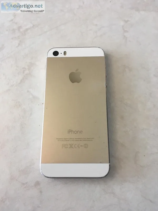 Apple Iphone model SE 16 gold unlocked