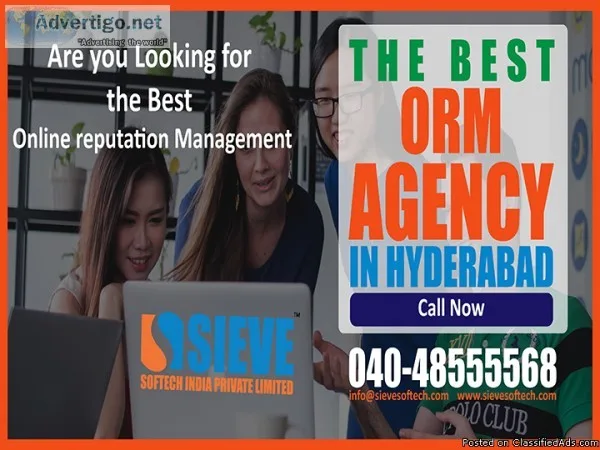 Online Reputation Management Services in Hyderabad  Sieve Softec