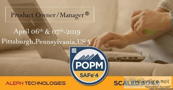 Product OwnerManager(POPM&r eg) Workshop PittsburghPennsylv ania