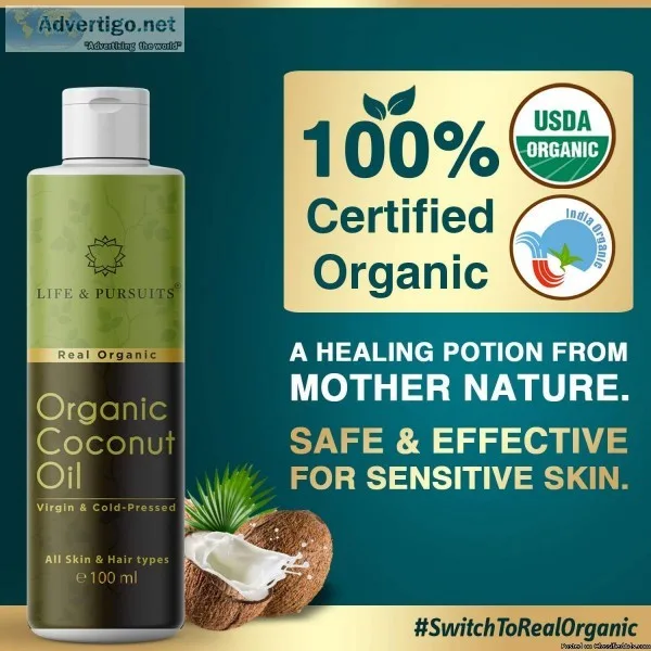 Life and Pursuits Cold Pressed Virgin Coconut Oil (100ml)