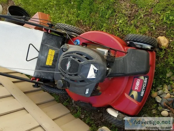 Toro lawnmower