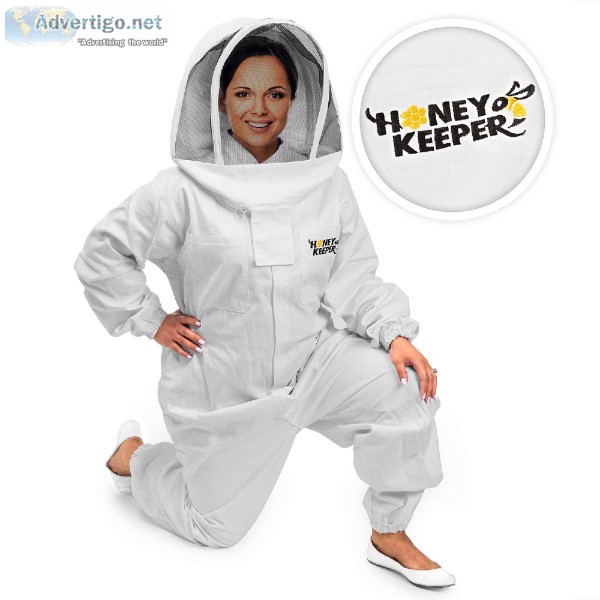 BeeKeeper Supplies - Suit Bee Hive Box Set Extractor and Smoker