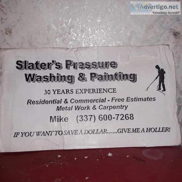 Slater Pressure Washing and Painting