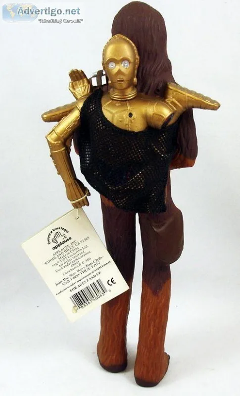 12&quot in. Darth Vader   11&quot  Chewbacca  with  C3PO Figures