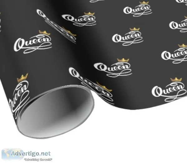 Queen Wrapping Paper