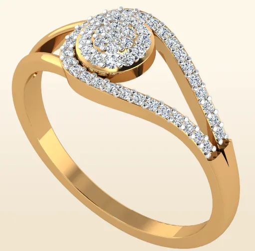 The Flaccid Sun Diamond Ring