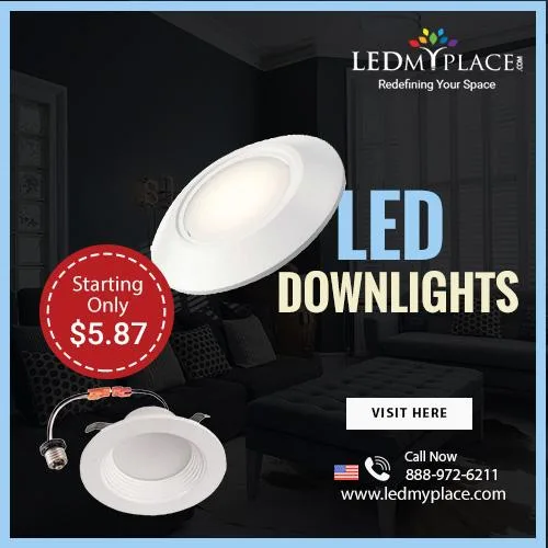 Installing (LED Downlights) To Enhance Your Indoor Ambience