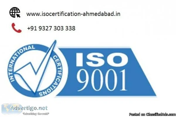 best iso 9001 certification services in ahmedabad