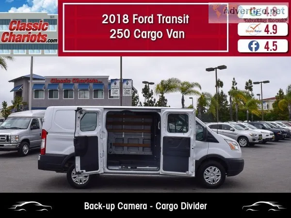 Used 2018 Ford Transit 250 Cargo Van for Sale in San Diego - 198
