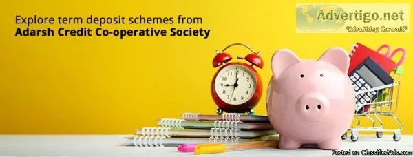 Term deposit schemes from Adarsh Credit