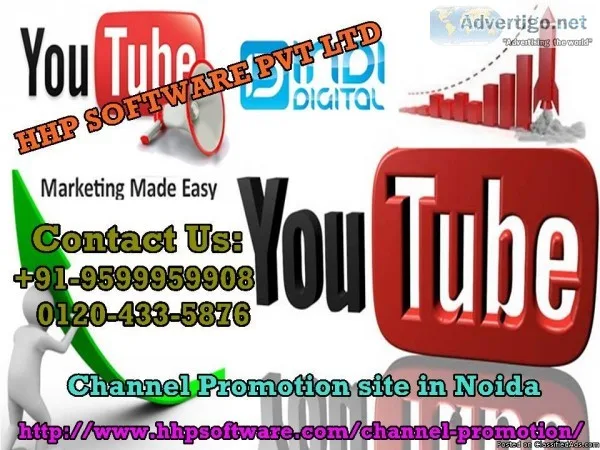 Attracting audience through Channel Promotion site in Noida