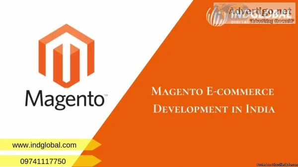 Magento Shopping Cart Development Company in India  Indglobal