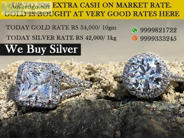 we also provide home pickup sell your silver