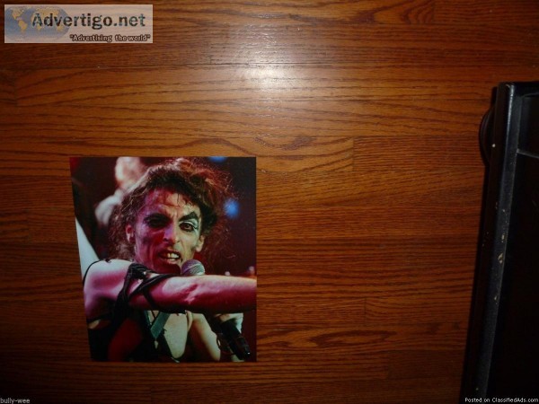 ALICE COOPER CONCERT COLOR 8X10 PHOTO SET OF 3 LOOKING AT ME  CR