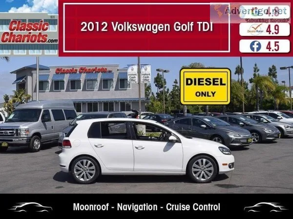 Used 2012 Volkswagen Golf TDI for Sale in San Diego - 19862