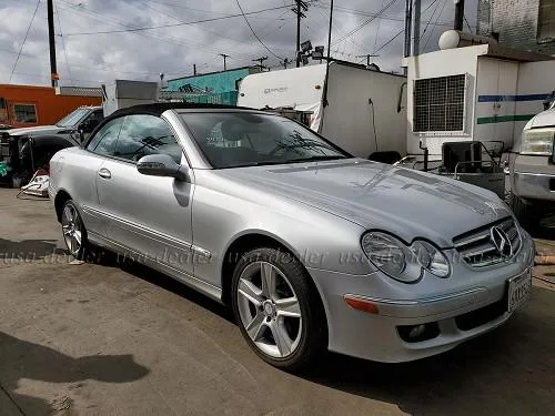2007 MERCEDES BENZ CLK350 CONVERTIBLE