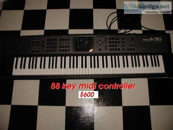 Roland A-90 keyboard synth 88 keys