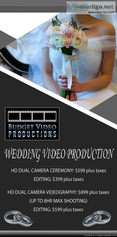 WEDDING VIDEO PACKAGES