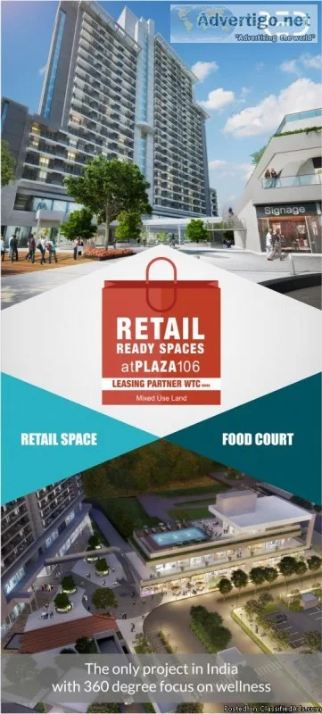 Plaza 106 World Trace Center Gurgaon 8376925222