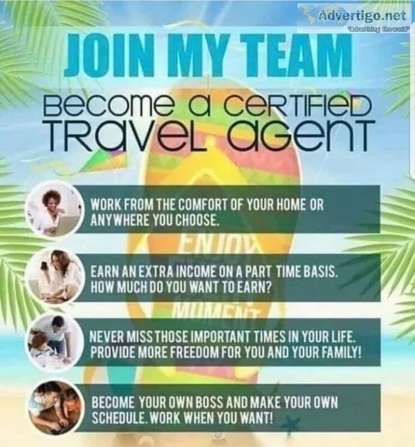 Homebased Travel Agents Required