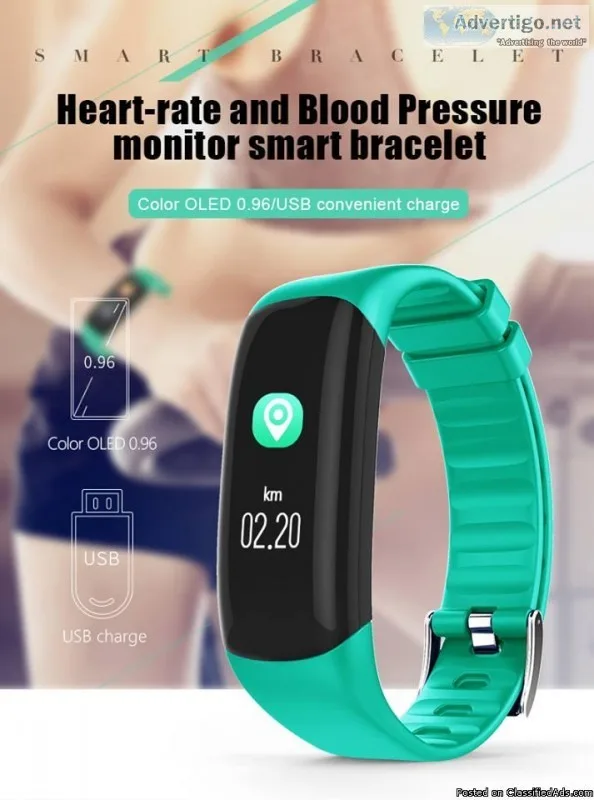 HAMMER Fit Waterproof Smart Fitness Tracker Band