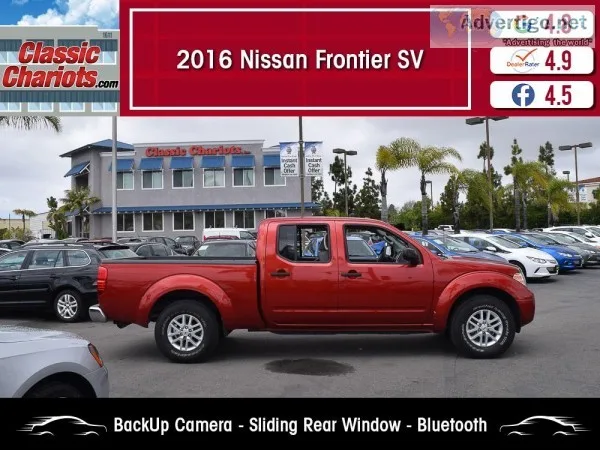 Used 2016 Nissan Frontier SV Crew Cab for Sale in San Diego- 197