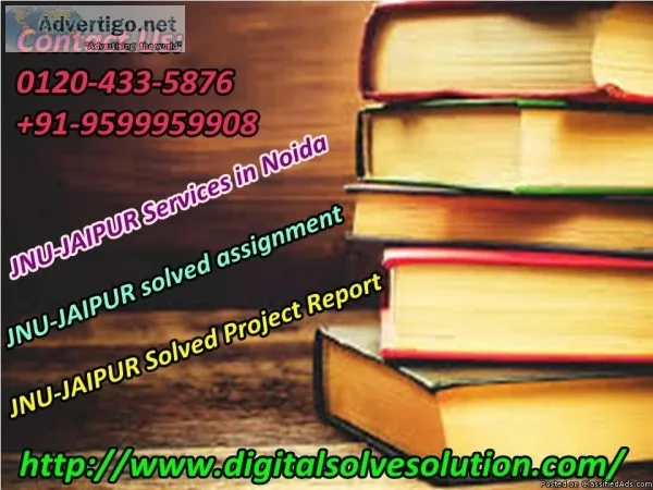 Finding JNU-JAIPUR Solved Project Report on web 0120-433-5876