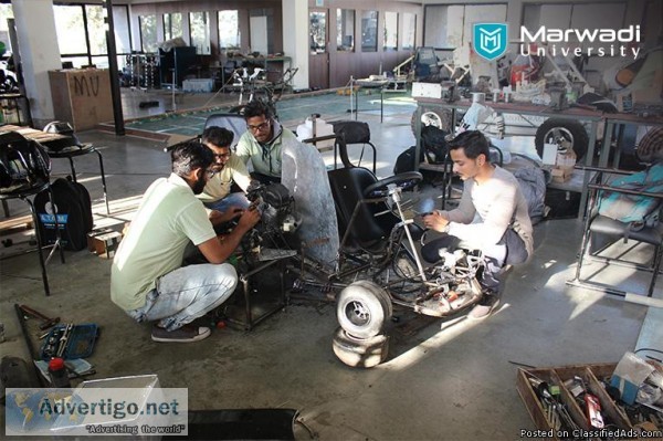 Skills students learn while studying at Marwadi University