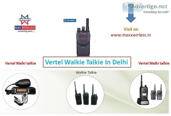 Vertel Walkie Talkie At Maxxwireless