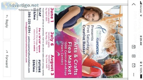 Creative Bazaar Event for Vendors
