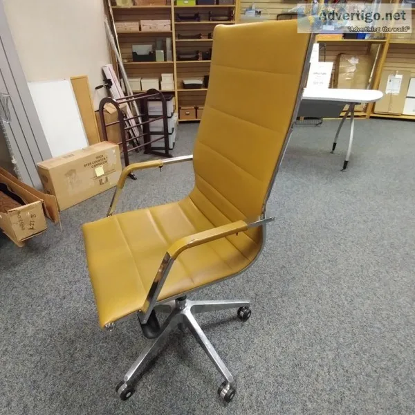 Office Chair - Mustard Yellow