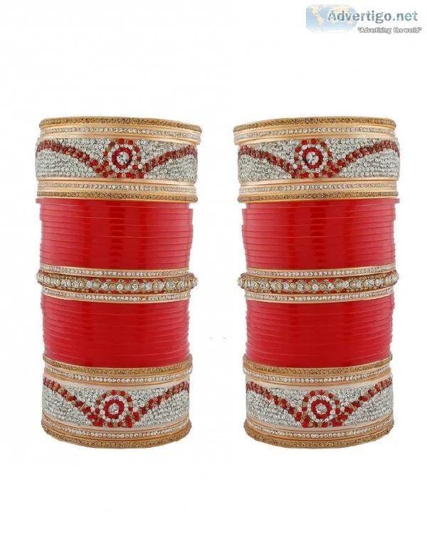 Buy wedding chura and punjabi chura online at best price.