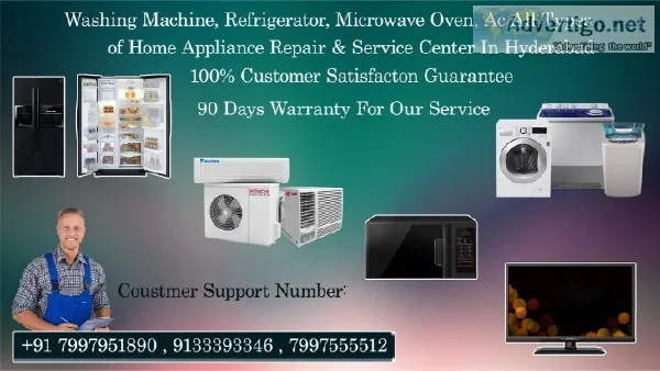 Whirlpool Top Load Washing Machine Repair Center in Hyderabad