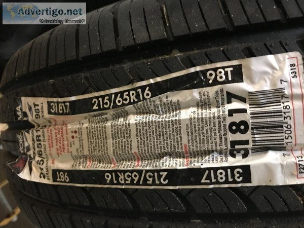 2 new tires for Toyota Sienna