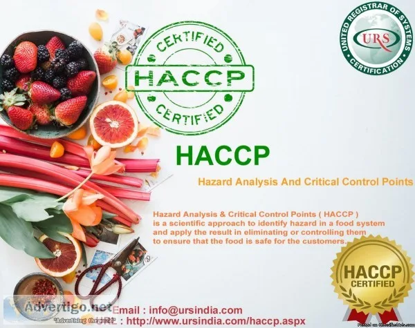 HACCP - Hazard Analysis And Critical Control Points